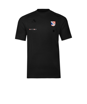 adidas Tiro Travel T-Shirt Schwarz