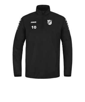 JAKO Team Rainzip Sweatshirt Schwarz F800