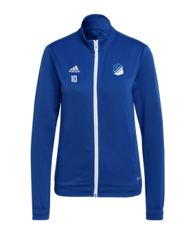 adidas Entrada 22 TK Trainingsjacke Damen Blau