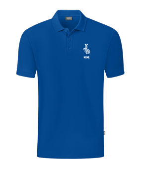 JAKO Organic Polo Shirt Blau F400