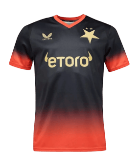 Castore SK Slavia Prag Trikot Away 2026/2027 Schwarz