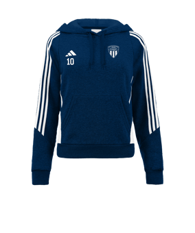 adidas Tiro 24 Hoody Damen Blau Weiss