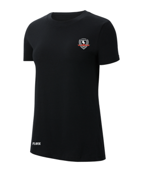Nike Park 20 T-Shirt Damen Schwarz Weiss F010