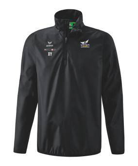 Erima Team Halfzip Regensweatshirt Schwarz