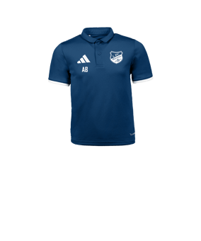 adidas Entrada 26 Polo Kids Dunkelblau
