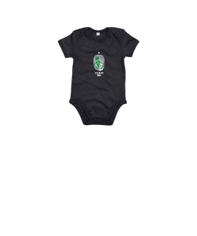Merch Baby Body Charcoal Grey Melange
