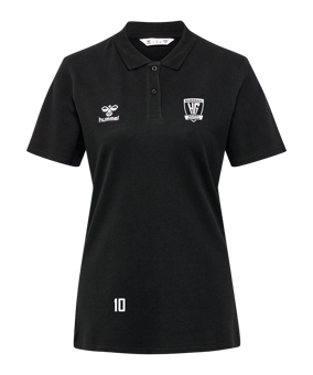 Hummel GO 2.0 Polo Damen Schwarz F2001