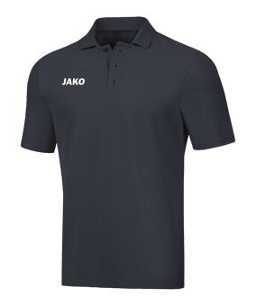 JAKO Base Poloshirt Kids Grau F21 - grau