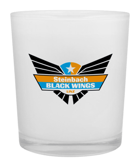 Black Wings Classic Kerze Weiss - weiss