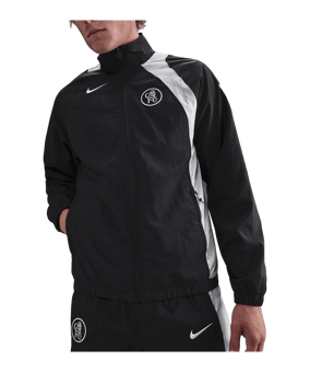 Nike FC Chelsea London T90 Jacke Schwarz F010 - schwarz