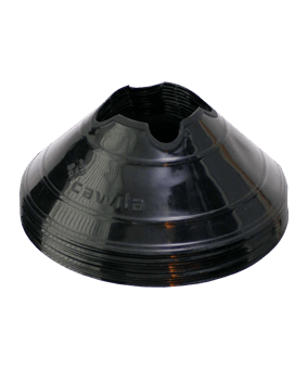 Cawila Markierungshauben M | 10er Set | Durchmesser 20cm, Höhe 6cm | schwarz - schwarz