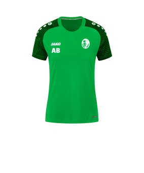 JAKO Performance T-Shirt Damen Grün Schwarz F221