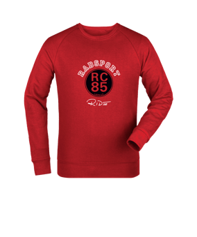 Merch Roller Sweatshirt Red | #logo