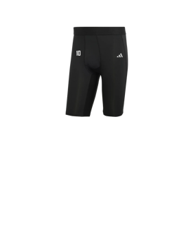 adidas Techfit Aeroready Tight Short Schwarz