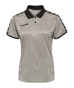 Hummel Authentic Functional Poloshirt Damen F2006 - grau