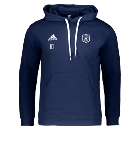 adidas Entrada 22 Hoody Blau