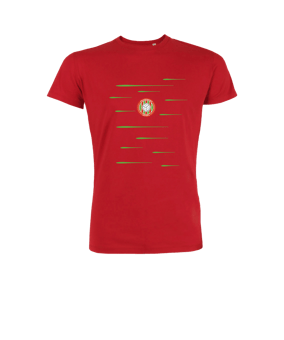 Merch Creator 2.0 T-Shirt Red | #lines