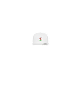 SVL 5-Panel Classic Snapback Cap White Green