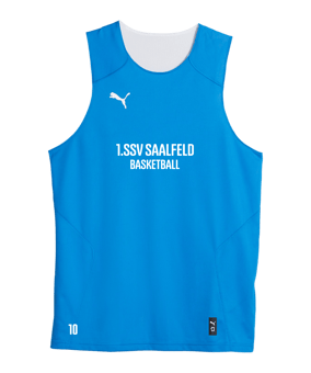 PUMA Hoops Team Reverse Trikot Blau F05