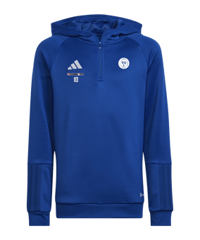 adidas Tiro 23 Competition Hoody Kids Blau