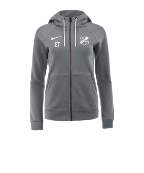 Nike Park 20 Fleece Kapuzenjacke Damen Grau F071