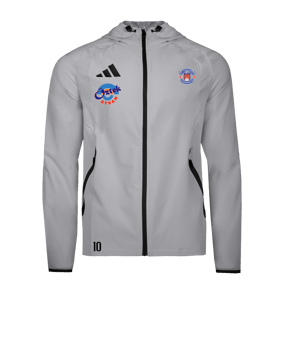 adidas Tiro Travel Windjacke Grau