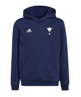 Sweat à capuche enfant adidas Entrada 22 Bleu 