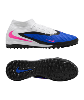 Nike Phantom 6 High Academy TF Attack Blau F446 - blau