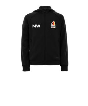 adidas Tiro 25 Travel Kapuzenjacke Kids Schwarz