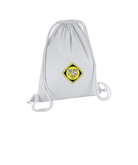 Merch Organic Premium Cotton Gymsack Light Grey | #logo