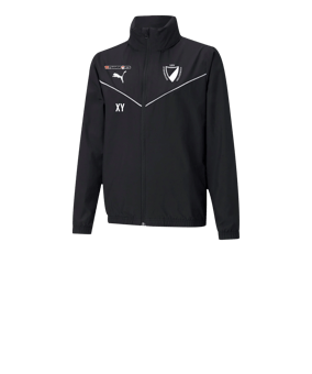PUMA teamRISE Allwetterjacke Kids Schwarz F03