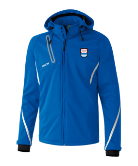 Erima Softshell Jacke Active Wear Function Blau