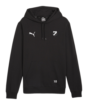 PUMA teamGOAL Casuals Hoody Schwarz F03