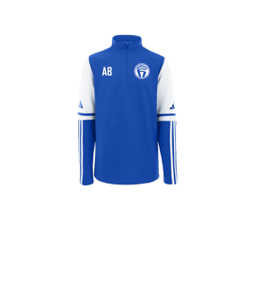 adidas Squadra 25 HalfZip Sweatshirt Kids Hellblau