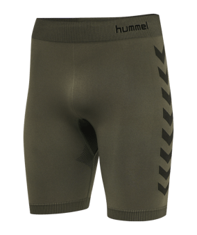 Hummel hmlFIRST Seamless Short Khaki F6084 - khaki