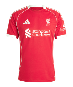 adidas FC Liverpool Trikot Home 2025/2026 Rot - rot