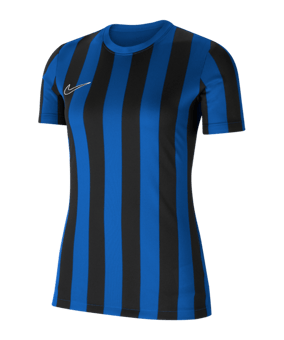 Nike Division IV Striped Trikot kurzarm Damen F463 - blau