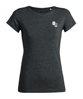Merch Expresser T-Shirt Women Dark H. Grey | #justlogo1c