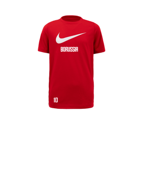 Nike Park 20 Swoosh T-Shirt Kids Rot F657