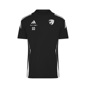 adidas Tiro 24 T-Shirt Schwarz Weiss