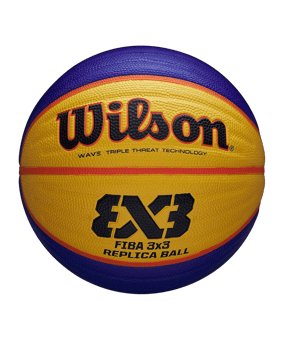 Wilson Fiba 3X3 RBR Basketball Orange - orange