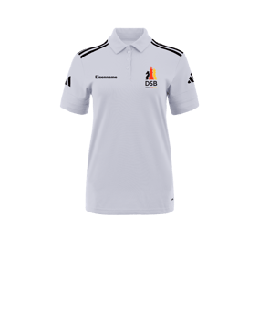adidas Squadra 25 Polo Damen Weiß