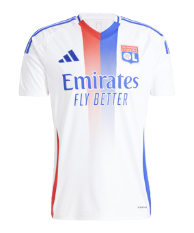adidas Olympique Lyon Trikot Home 2024/2025 Weiss - weiss