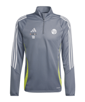 adidas Tiro 24 Trainingstop Grau Gelb