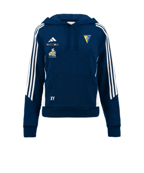 adidas Tiro 24 Hoody Damen Blau Weiss