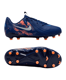 Nike Jr Phantom GX II Academy FG/MG Erling Haaland Kids Blau F400 - blau