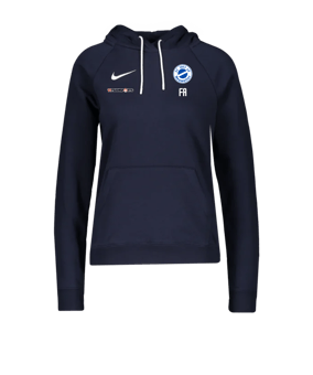 Nike Park 20 Fleece Hoody Damen Blau Weiss F451