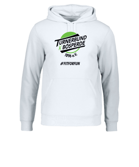 Merch Drummer 2.0 Hoody White |  #fitforfun