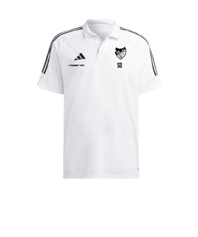 adidas Tiro 23 Poloshirt Weiss