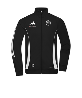 adidas Tiro 24 Trainingsjacke Schwarz Weiss